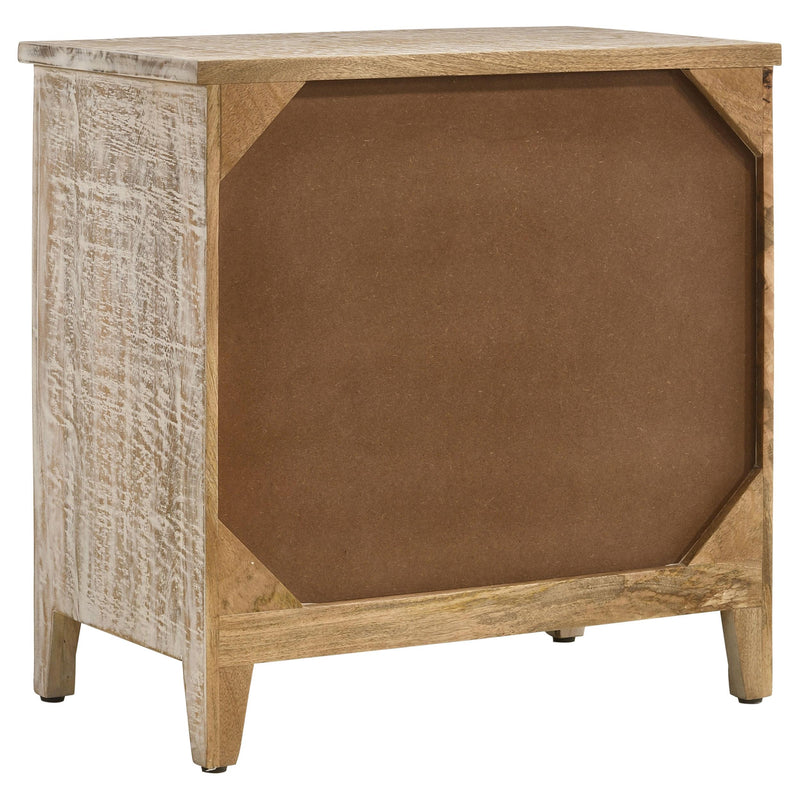 Mariska 3-drawer Wood Mandala Cabinet