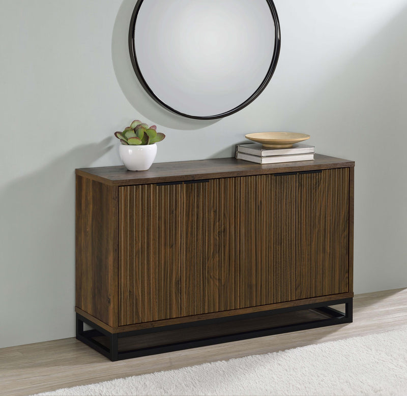 Ryatt 4-door Engineered Wood Accent Cabinet