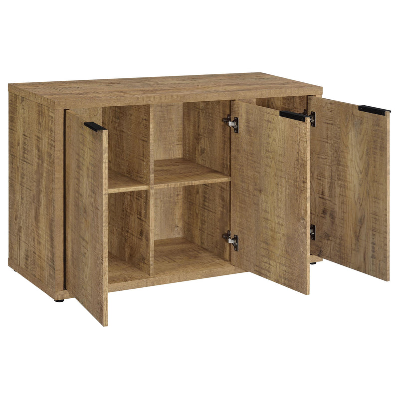 Pepita 3-door Engineered Wood Accent Cabinet Mango