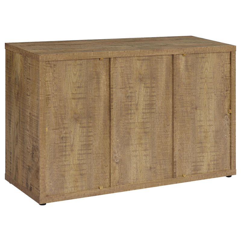 Pepita 3-door Engineered Wood Accent Cabinet Mango