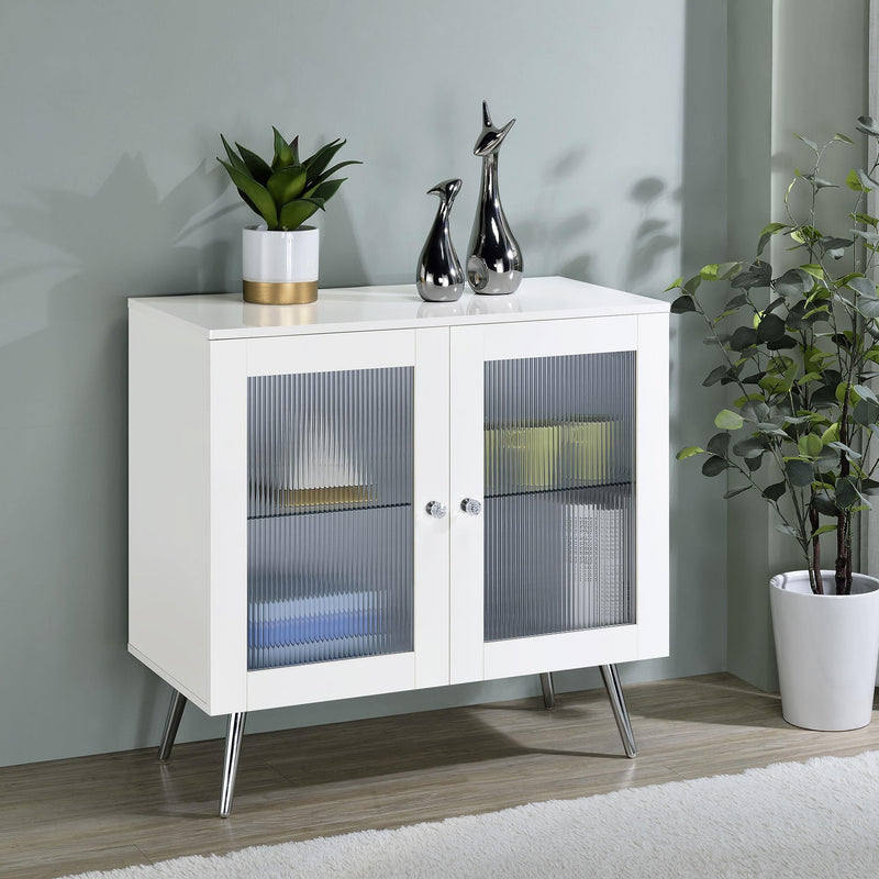 Nieta 2-door Engineered Wood Accent Cabinet