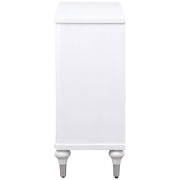 Cardella 2-door Mandala Accent Cabinet Distressed White - detail 6