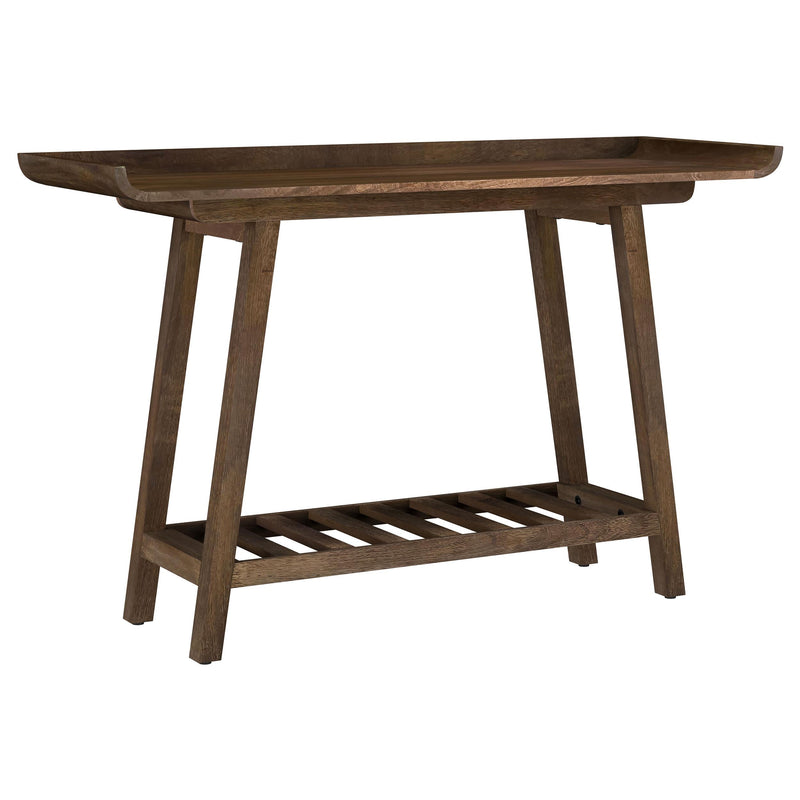 Ornelas 46-inch Console Table with Slatted Shelf