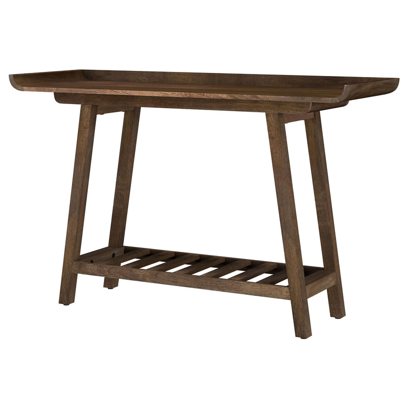 Ornelas 46-inch Console Table with Slatted Shelf