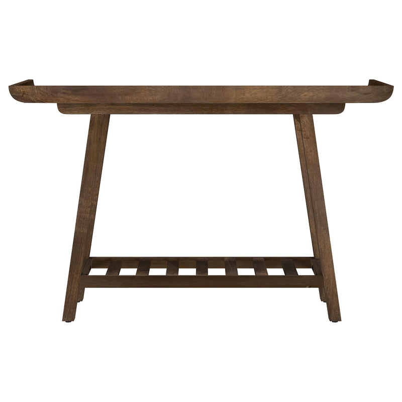 Ornelas 46-inch Console Table with Slatted Shelf