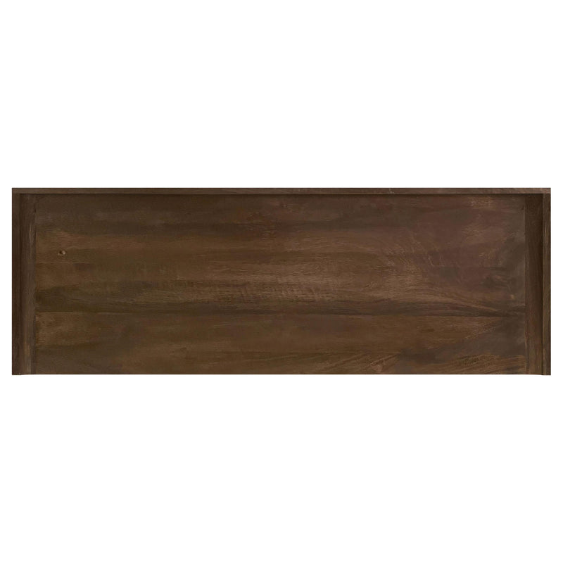 Ornelas 46-inch Console Table with Slatted Shelf
