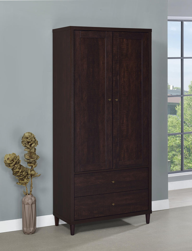 Wadeline 2-door Tall Accent Storage Cabinet