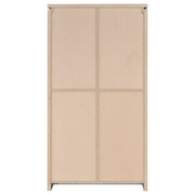 Alejo 2-door Engineered Wood Tall Cabinet Grey Driftwood - detail 7