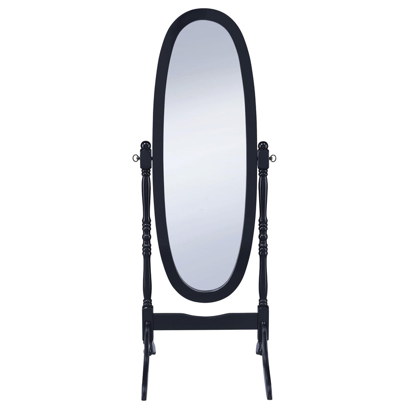 Foyet Wood Adjustable Full Length Cheval Mirror Black - detail 3