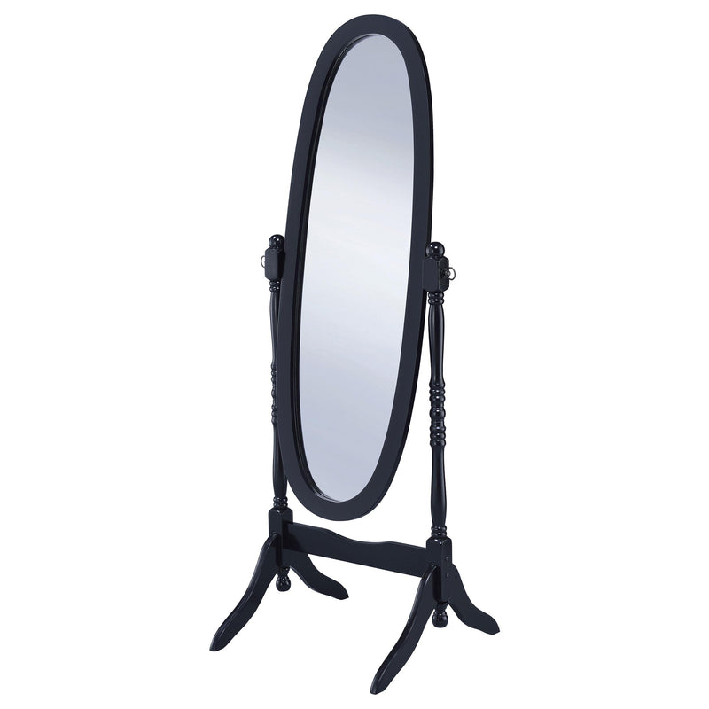 Foyet Wood Adjustable Full Length Cheval Mirror Black - detail 4