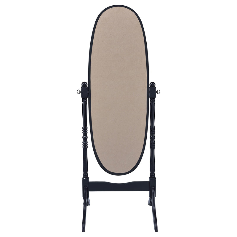 Foyet Wood Adjustable Full Length Cheval Mirror Black - detail 6