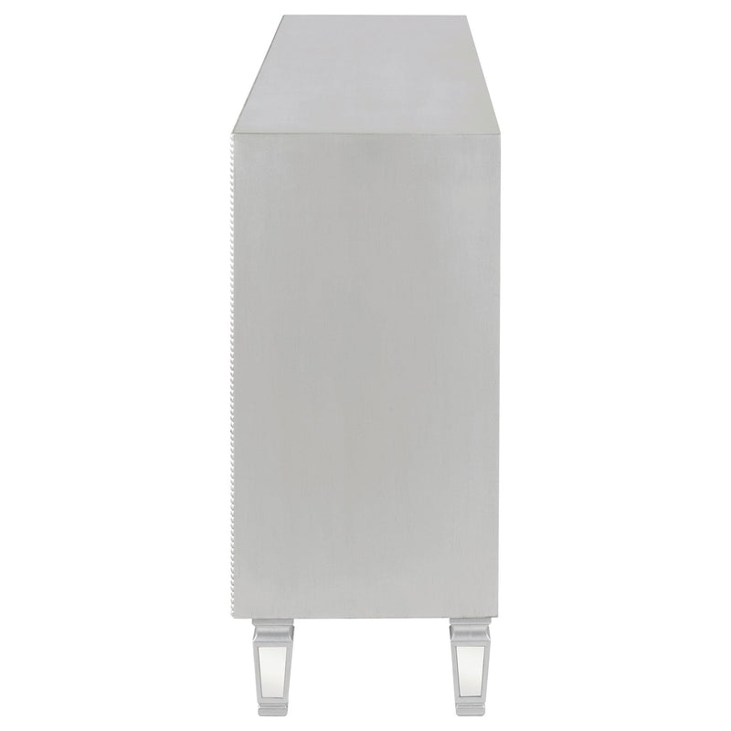 Leticia 3-drawer Mirrored Storage Accent Cabinet