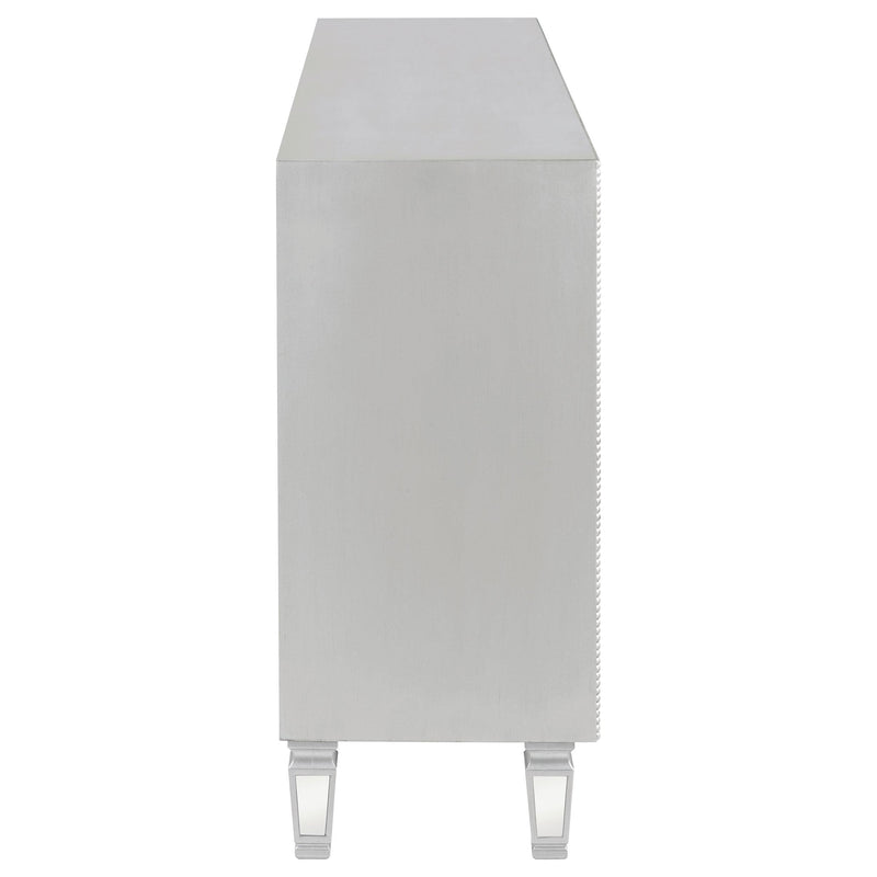 Leticia 3-drawer Mirrored Storage Accent Cabinet