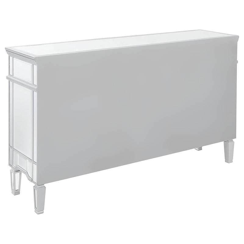 Duchess 5-drawer Mirrored Storage Accent Cabinet