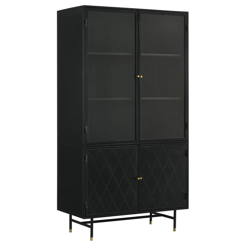 Santiago 4-door Metal Tall Storage Cabinet