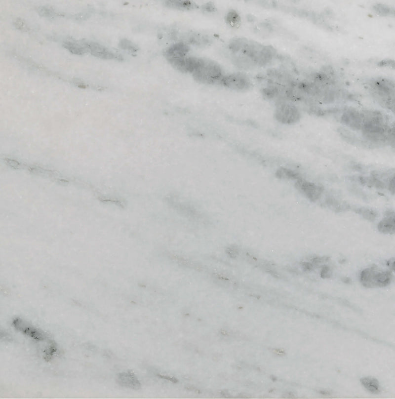 Keaton 3-door Marble Top Herringbone Accent Cabinet