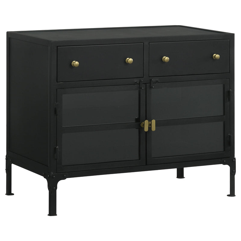 Sadler 2-drawer Metal Accent Storage Cabinet