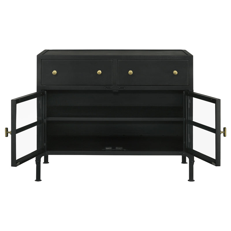 Sadler 2-drawer Metal Accent Storage Cabinet