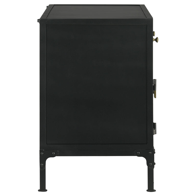Sadler 2-drawer Metal Accent Storage Cabinet