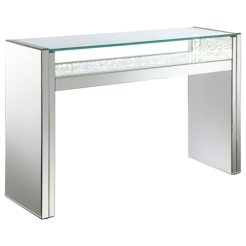 Edna Mirrored Console Table LED Lighting