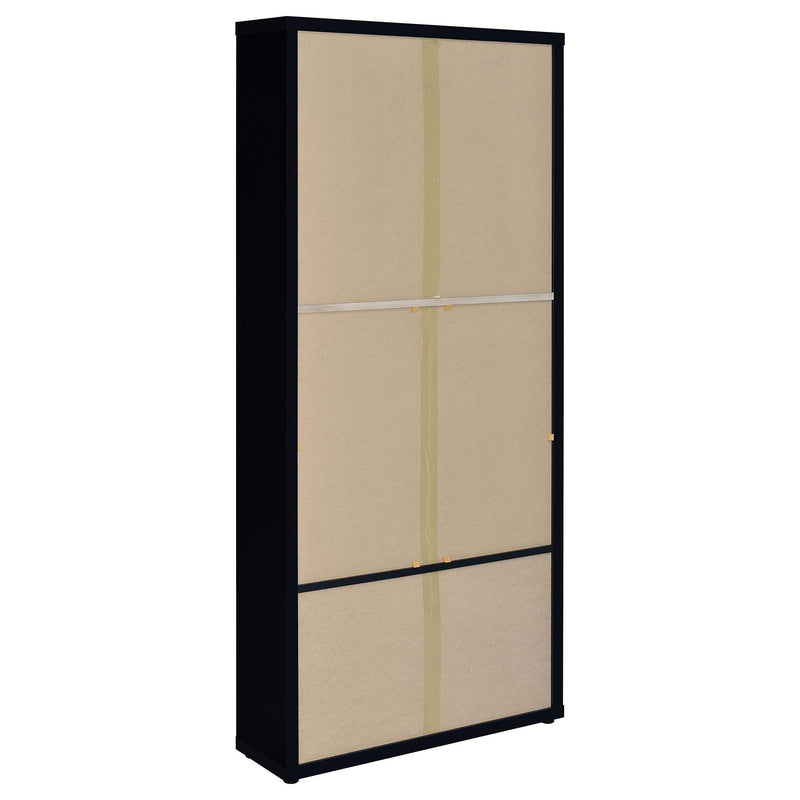 Hawthorne 4-shelf Glass Door Cabinet with Drawers
