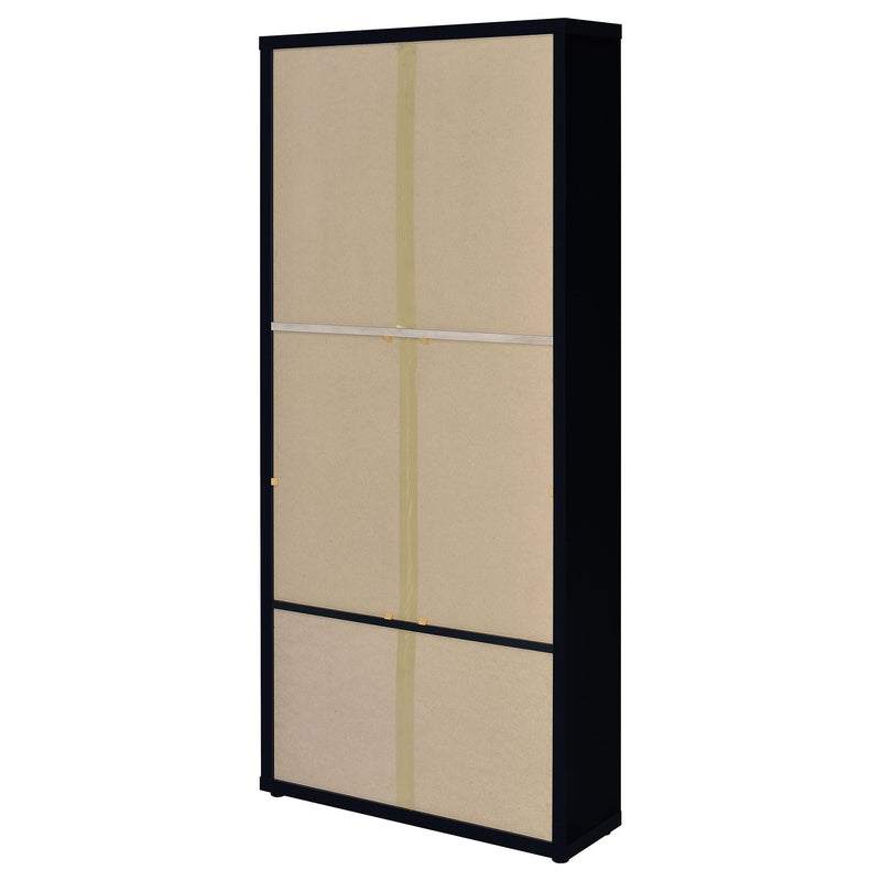 Hawthorne 4-shelf Glass Door Cabinet with Drawers