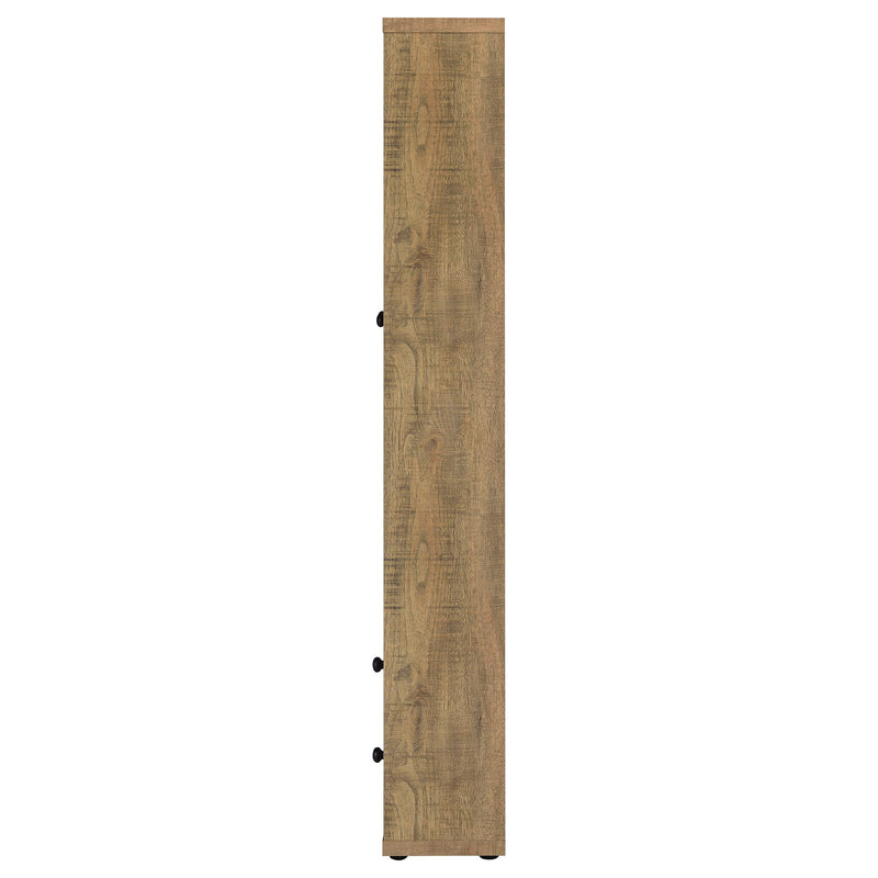 Hawthorne 4-shelf Glass Door Tall Cabinet with Drawers