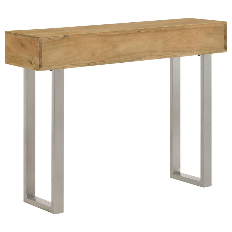 Draco 2-drawer Console Table Hand Carved Details