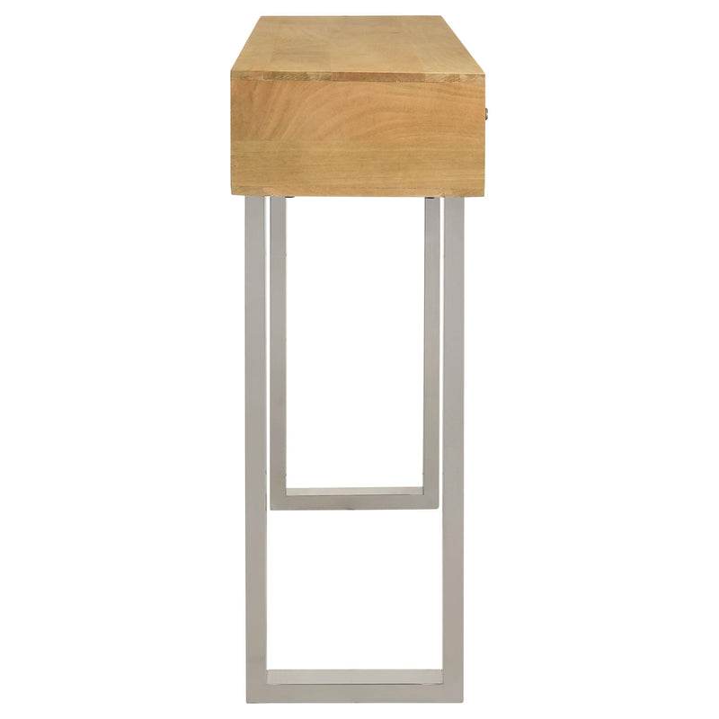 Draco 2-drawer Console Table Hand Carved Details