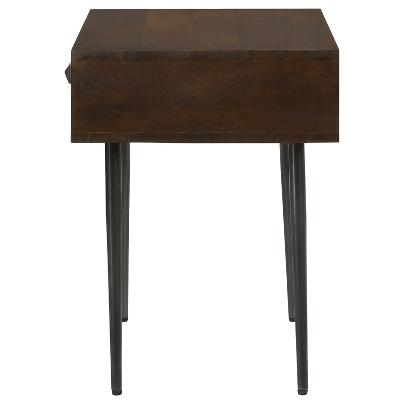 Ezra 1-drawer Rectangular Accent Side Table Coffee