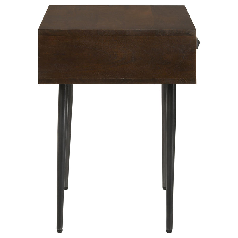 Ezra 1-drawer Rectangular Accent Side Table Coffee