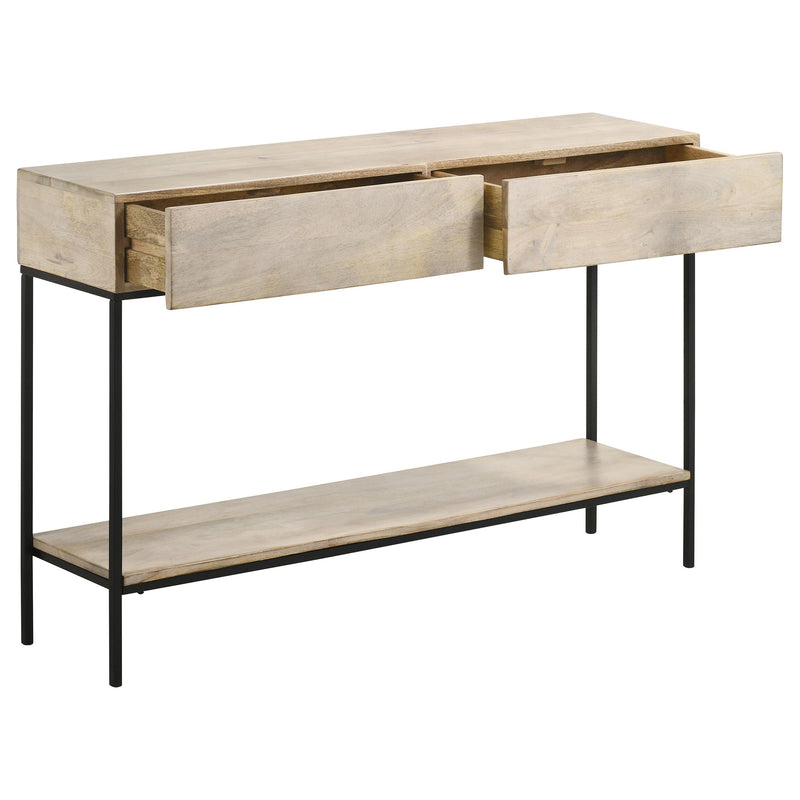Rubeus 2-drawer Wood Entryway Console Table