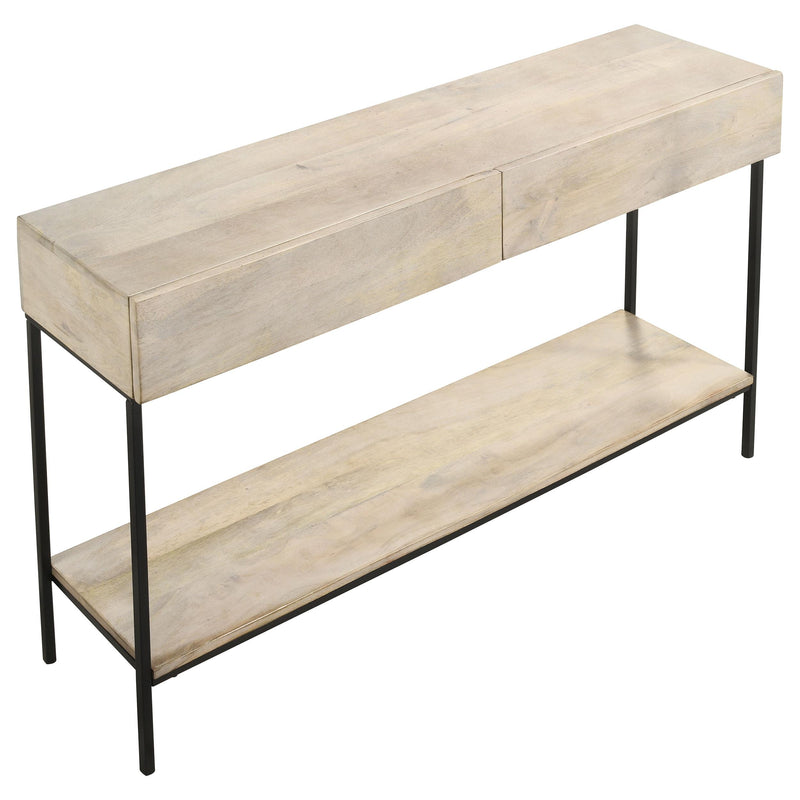 Rubeus 2-drawer Wood Entryway Console Table