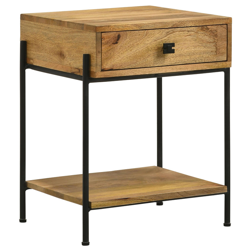 Declan 1-drawer Wood Accent Side Table