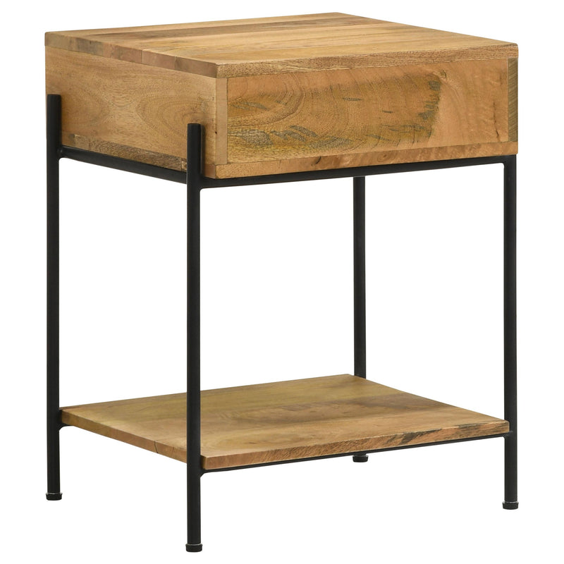 Declan 1-drawer Wood Accent Side Table
