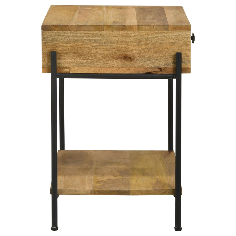Declan 1-drawer Wood Accent Side Table