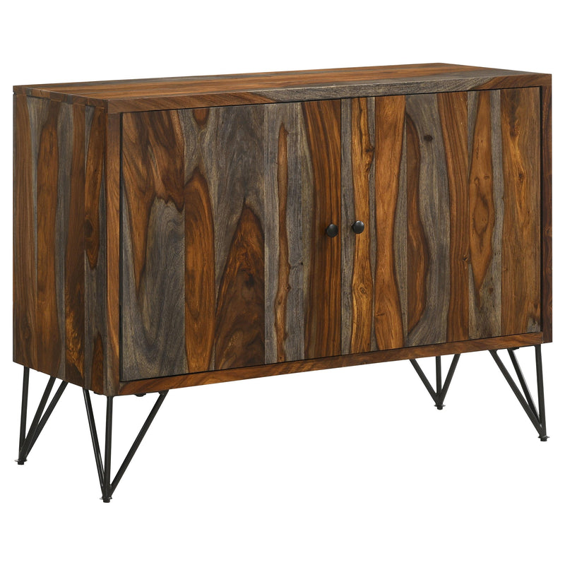 Macon 2-door Sheesham Wood Storage Accent Cabinet