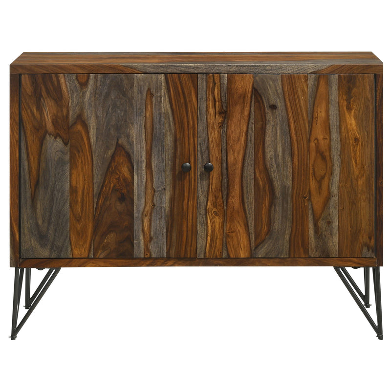 Macon 2-door Sheesham Wood Storage Accent Cabinet