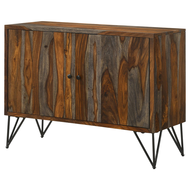 Macon 2-door Sheesham Wood Storage Accent Cabinet