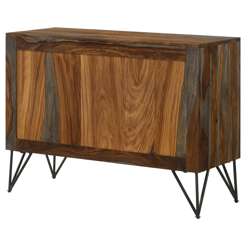 Macon 2-door Sheesham Wood Storage Accent Cabinet