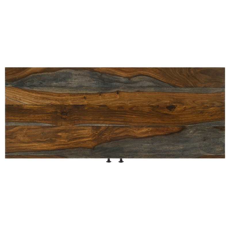 Macon 2-door Sheesham Wood Storage Accent Cabinet