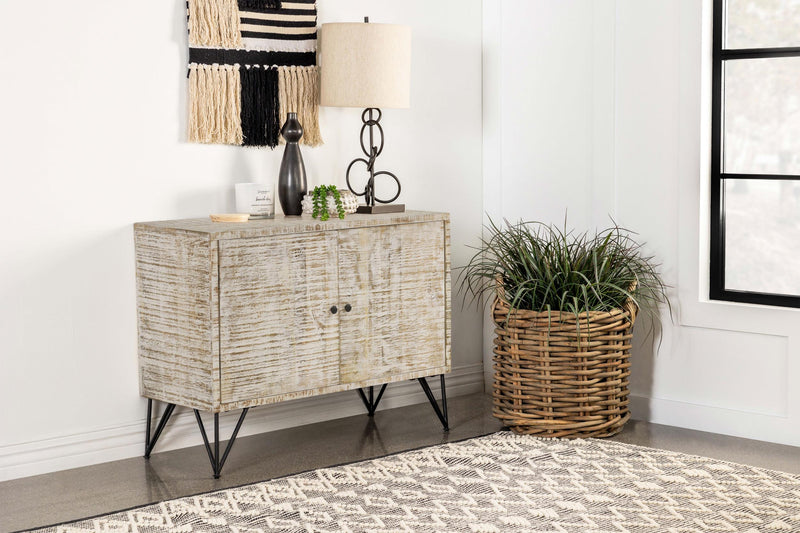Eileen 2-door Wood Storage Accent Cabinet