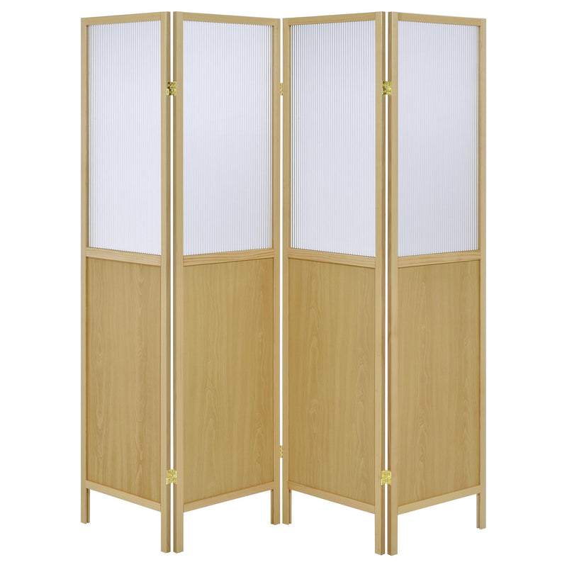 Mattison 4-Panel Room Divider Folding Shoji Screen