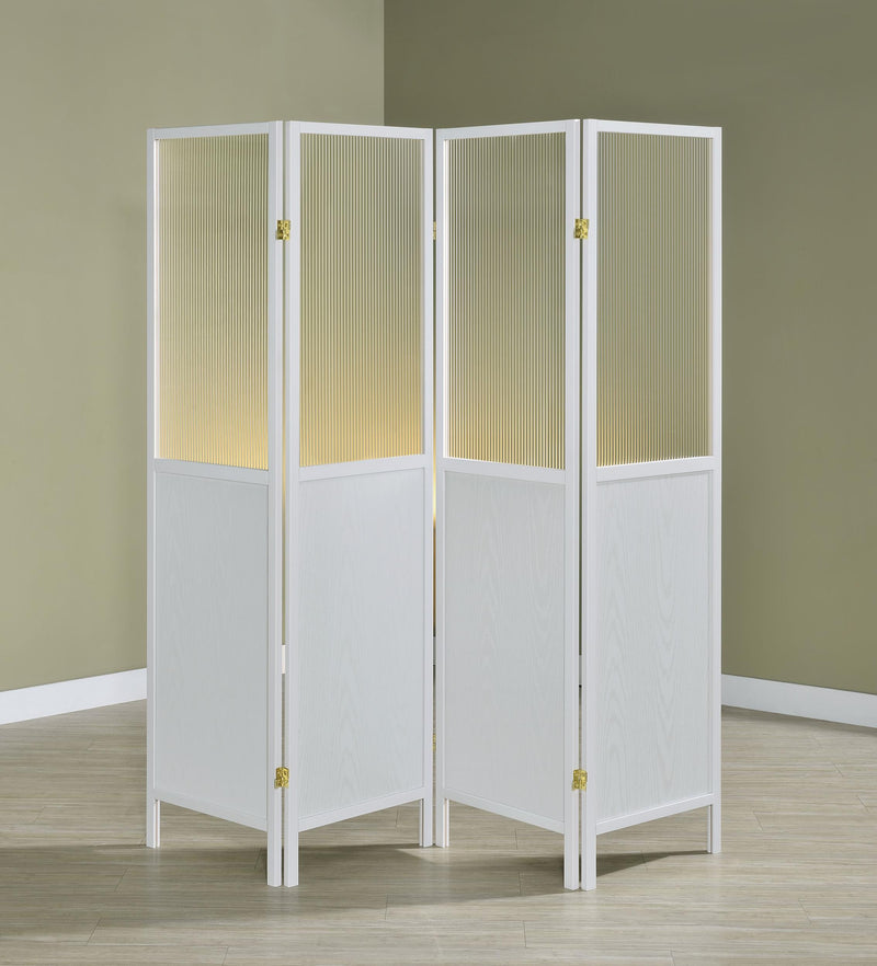 Mattison 4-Panel Room Divider Folding Shoji Screen