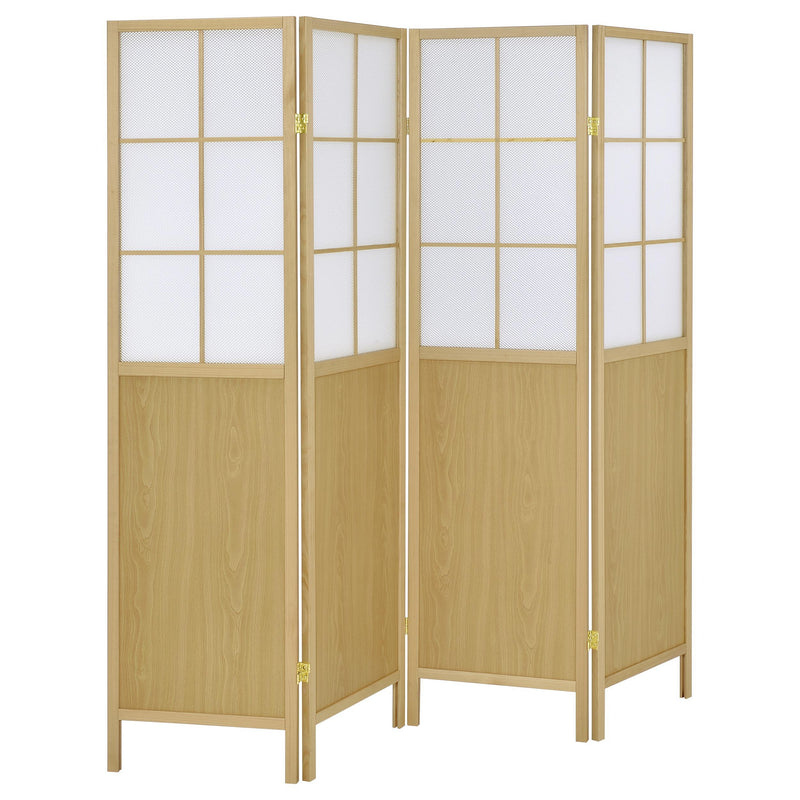 Edwards 4-Panel Room Divider Folding Shoji Screen