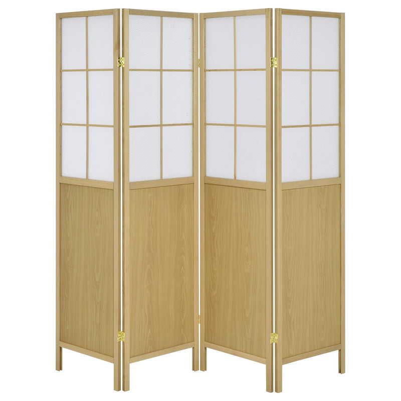 Edwards 4-Panel Room Divider Folding Shoji Screen