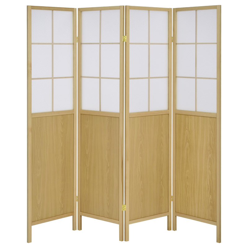 Edwards 4-Panel Room Divider Folding Shoji Screen