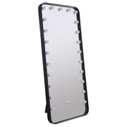 Canton 32 x 71 Inch LED Standing Mirror with Speakers Black - detail 3