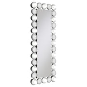 Aghes 24 x 62 Inch Wall Mirror with Lighting Silver - detail 3