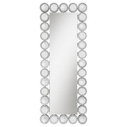 Aghes 24 x 62 Inch Wall Mirror with Lighting Silver - detail 4